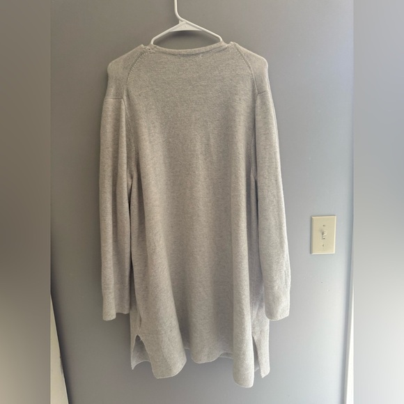 Madewell Open Front Cardigan Women’s SZ 1X Soft Light Grey Wool Alpaca Blend - Picture 6 of 7